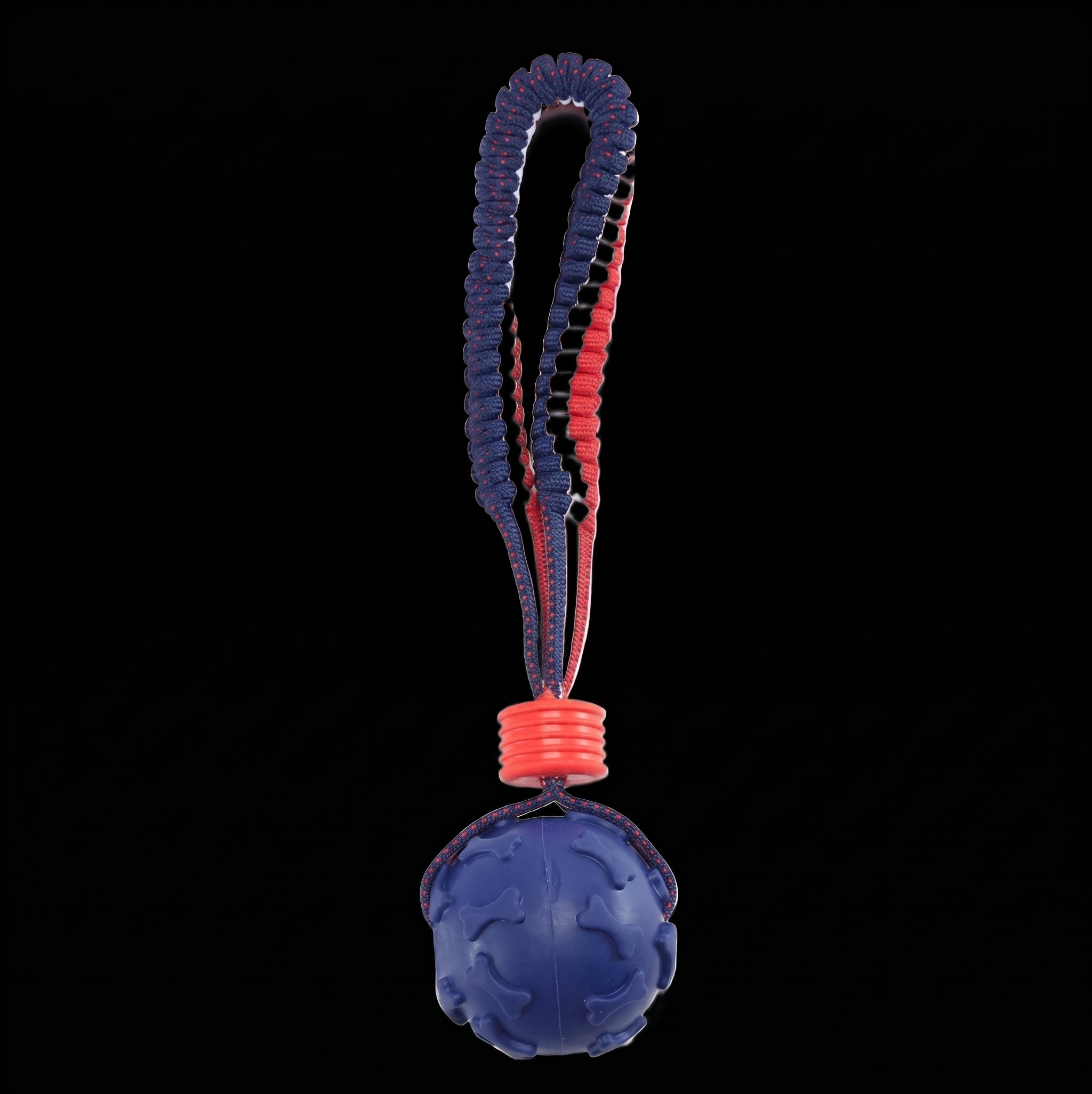 Interactive Dog Chew Ball with Rope