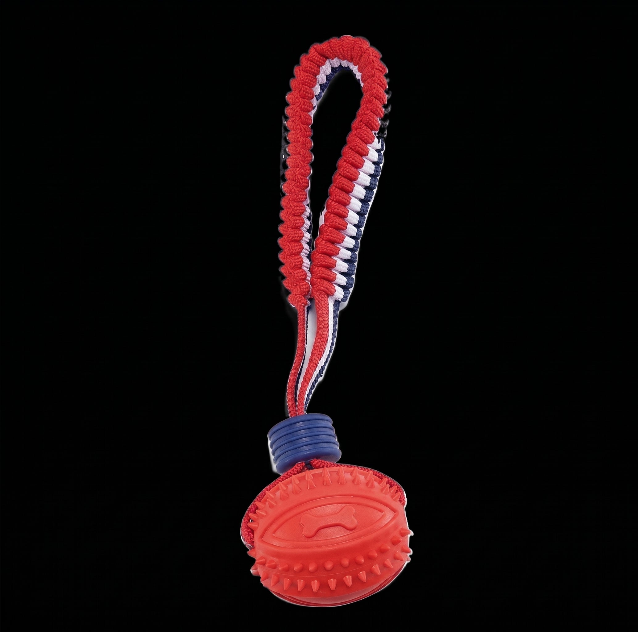 Interactive Dog Chew Ball with Rope